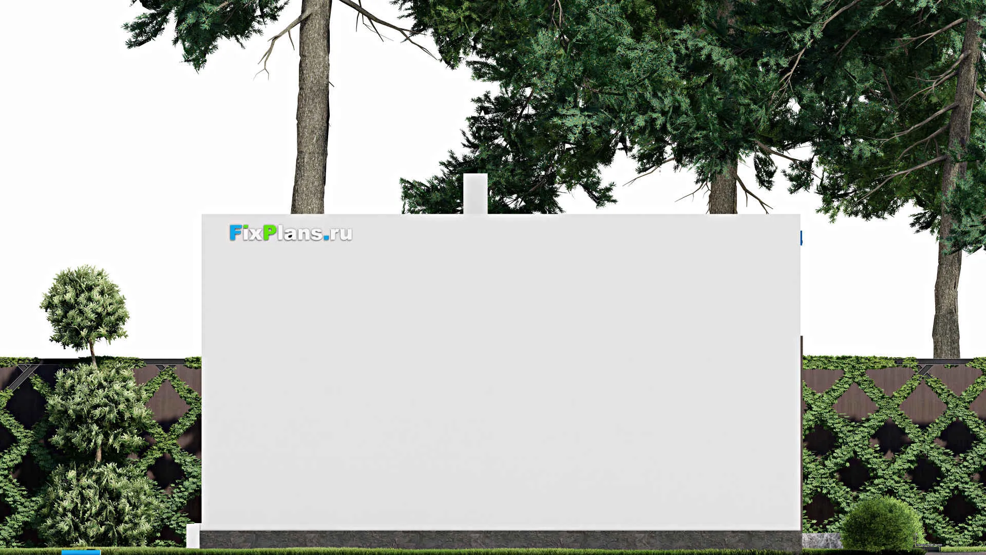 F-10538 - Проект бани 9 на 17, площадью 80 м² с спальней